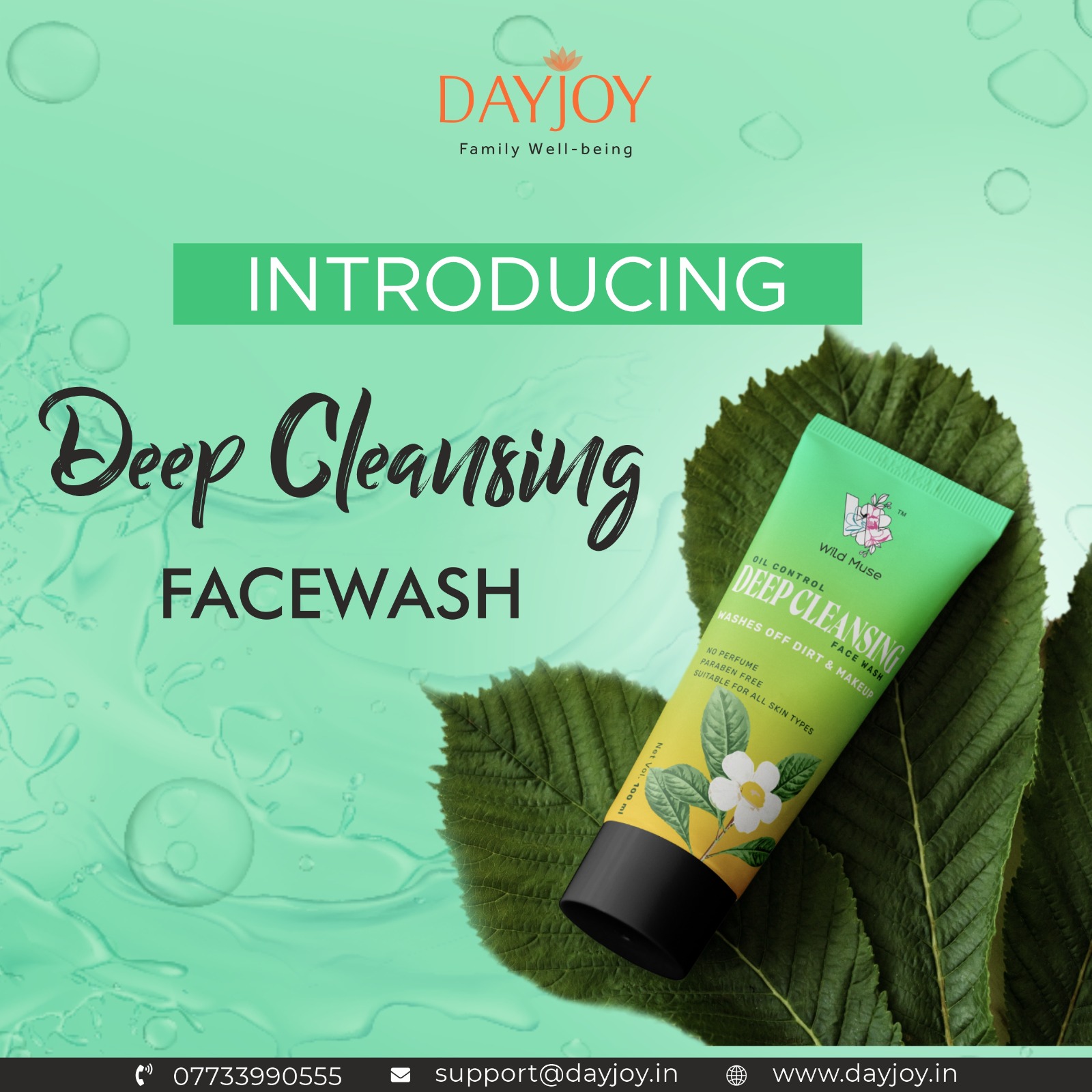 Deep Cleansing Facewash (60ml)