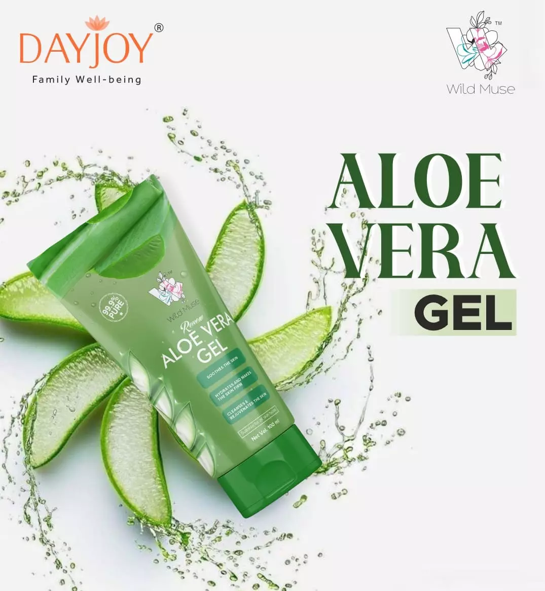 Aloevera Gel- treat and hydrate you skin with natural aloevera extract.