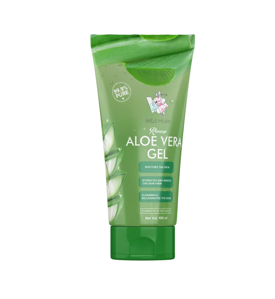 Aloevera Gel- treat and hydrate you skin with natural aloevera extract.