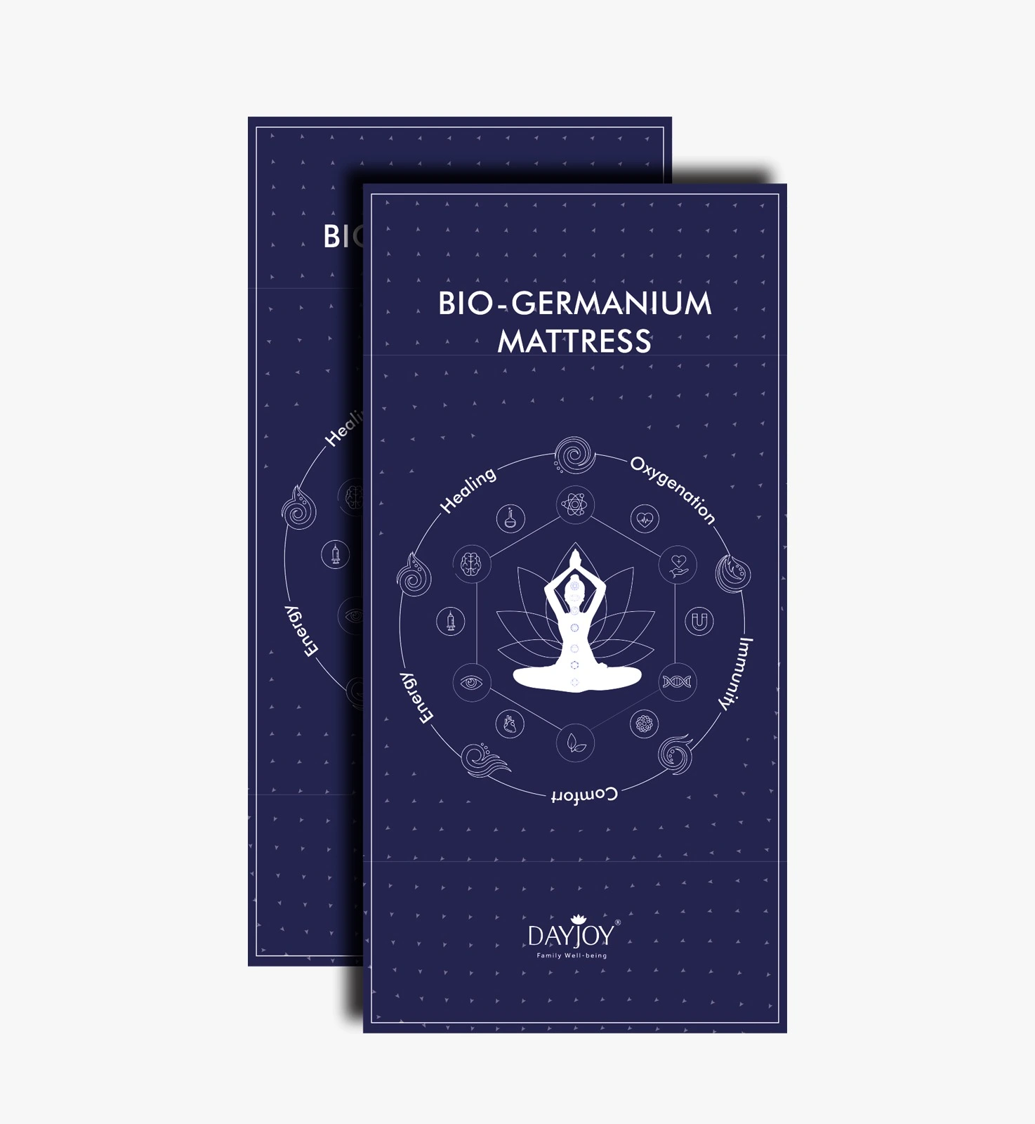 Bio-Germanium & Magnetic Mattress(Pack of 2)