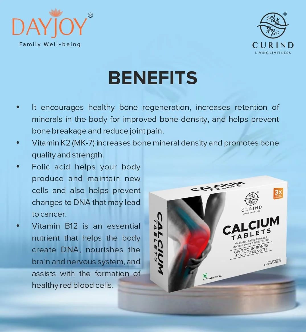 Advanced Calcium Tablets- best medicine for bone strength