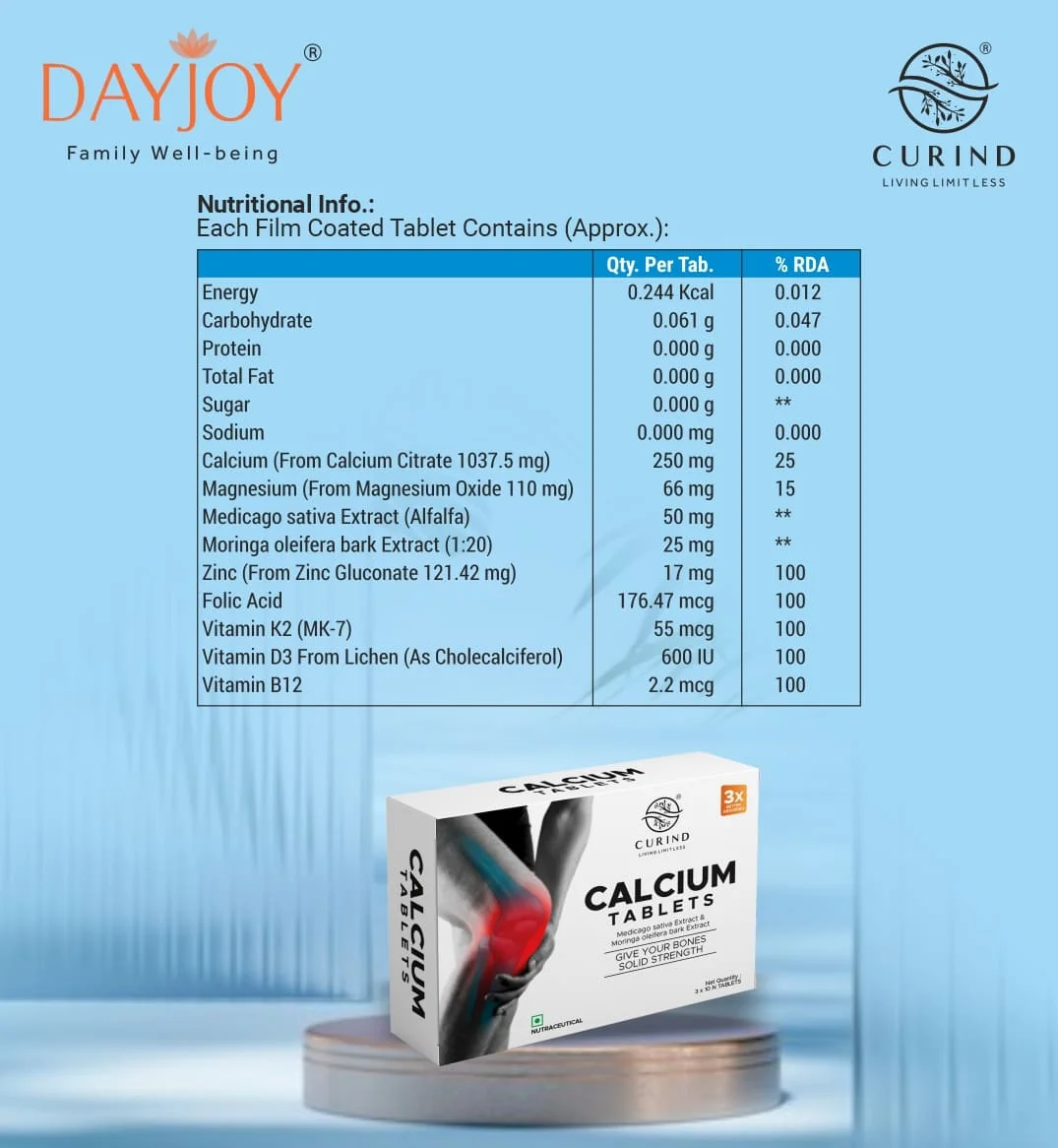 Advanced Calcium Tablets- best medicine for bone strength