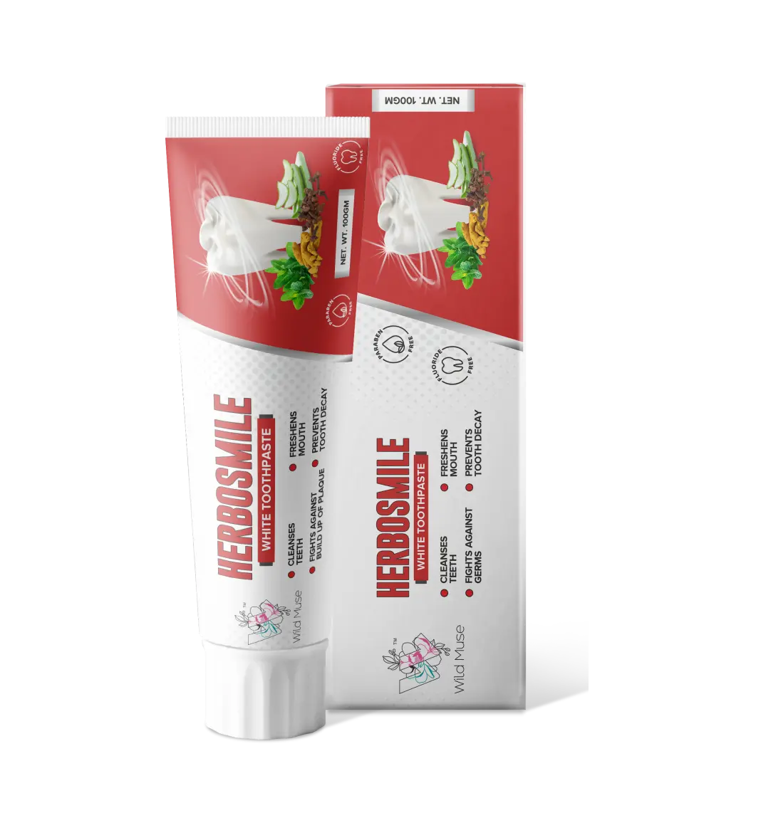 HerboSmile White Toothpaste- best for teeth whitening