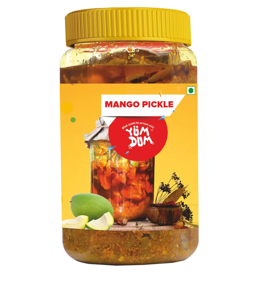 Yumdum Mango Pickle: Made with love and natural ingredients