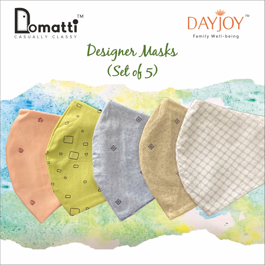 Domatti Designer Masks- perfect pair of masks