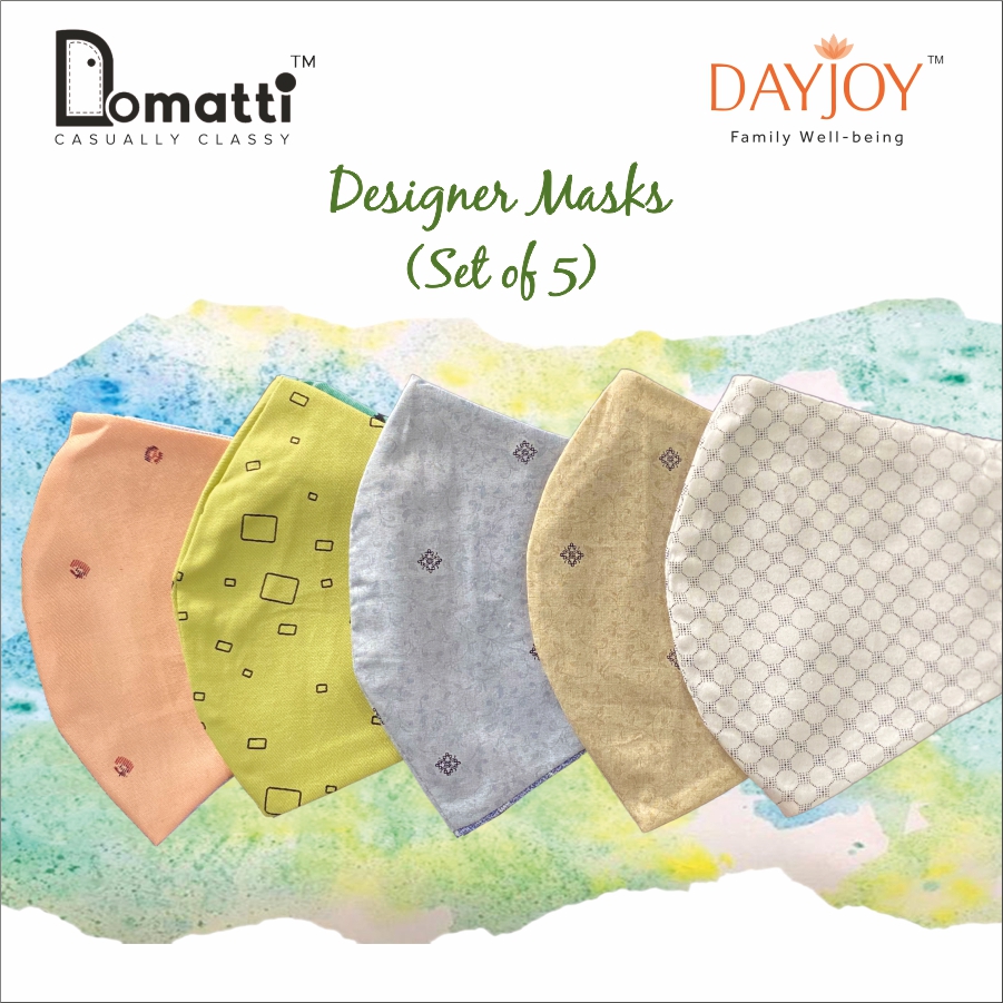 Designer Masks (Pack of 5)