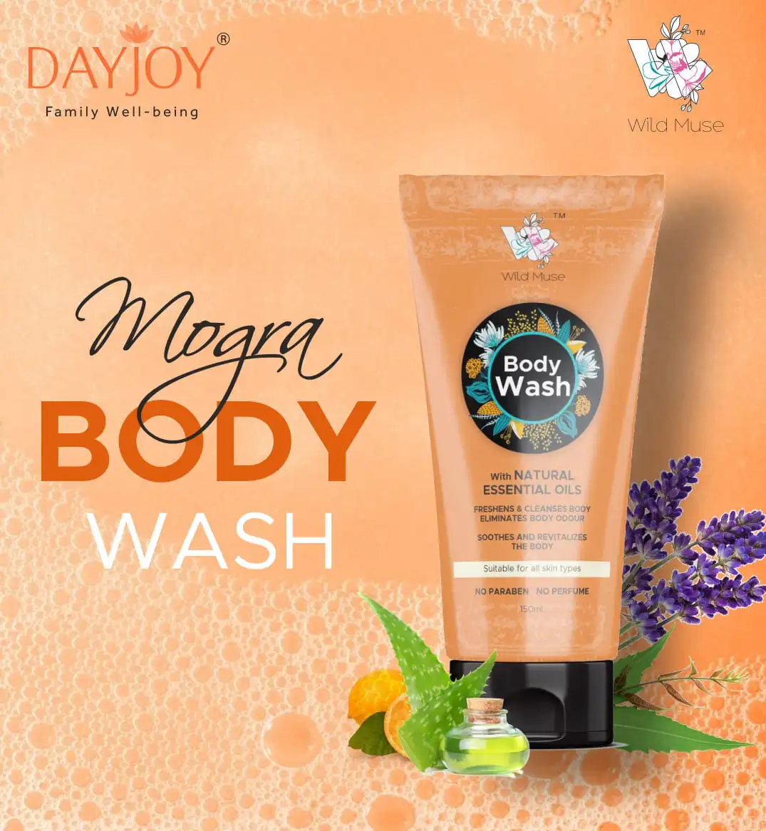 Wild Muse Mogra and Lavender Body Wash- best body wash, perfect for all skin