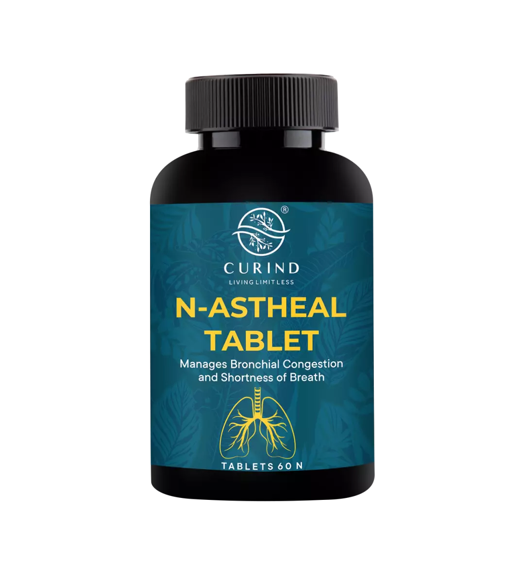 N-astheal (60 Tablets)- improves breathing, bronchial congestion and overall respiratory systems.