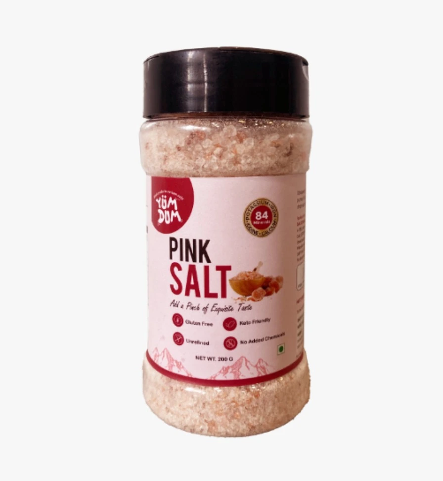 Himalayan Pink Salt- best for balancing ph level and removing acne.