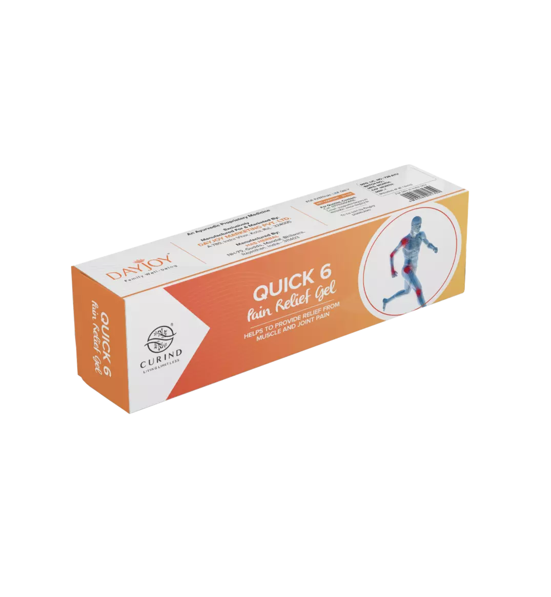 Quick 6 Pain Relief Gel- best gel for joint pain