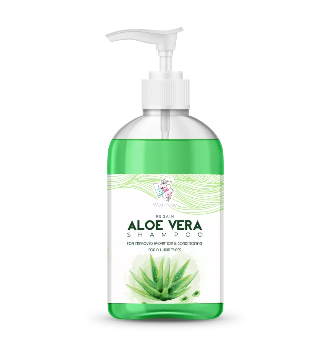 Wild Muse Aloevera Shampoo- Best shampoo for frizzy hairs