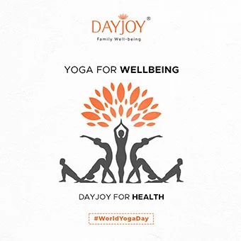 Dayjoy for health, yoga for wellbeing